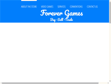 Tablet Screenshot of forevergamesgalore.com